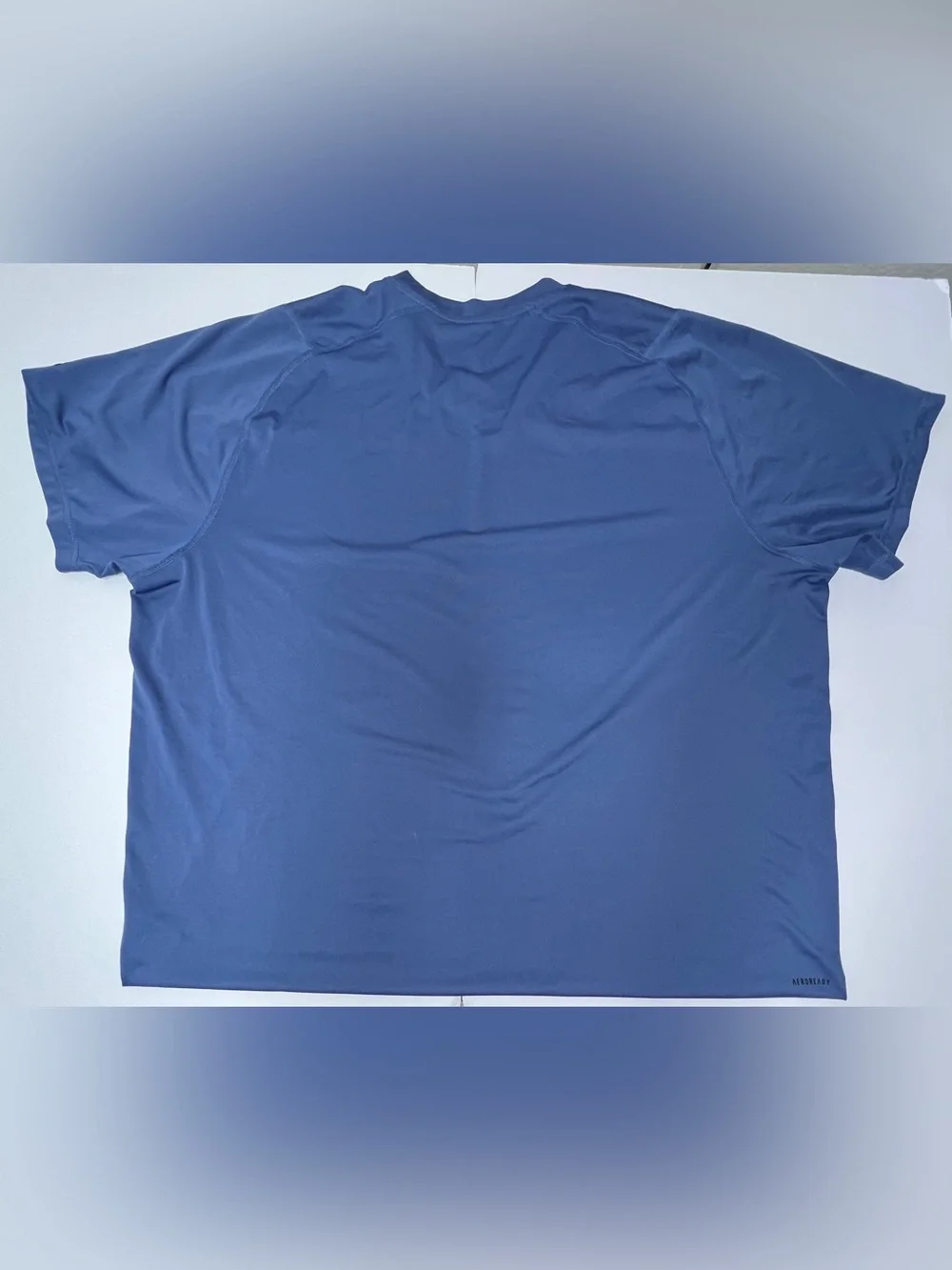 Adidas Blue Freelift Primegreen Athletic Performance T-Shirt Size 2XL Training